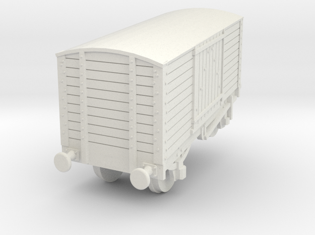 ps76-87-box-van-wagon in White Natural Versatile Plastic
