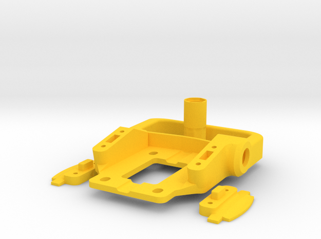 Riser-Unity-Fullset in Yellow Processed Versatile Plastic
