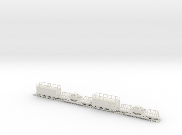 200mm obusier perou train 1/200 in White Natural Versatile Plastic