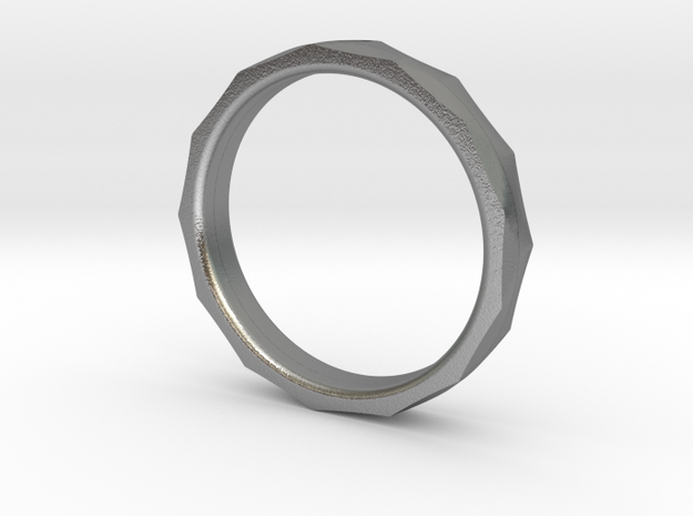 Engineers Ring size US 6.25 in Natural Silver