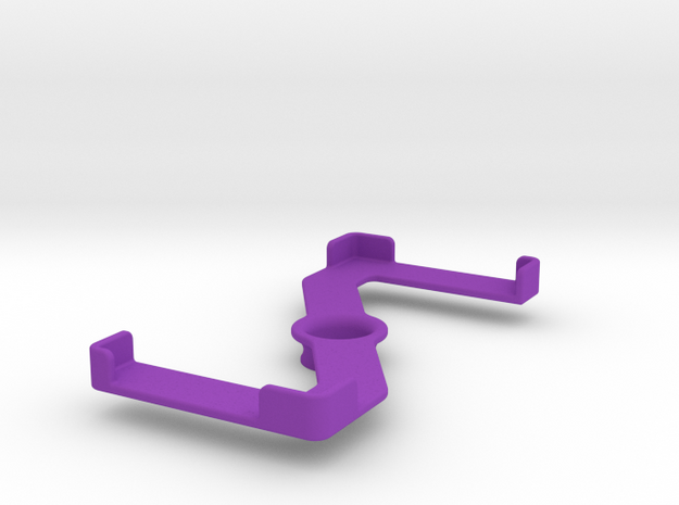 Platform (153 x 75 mm) in Purple Processed Versatile Plastic