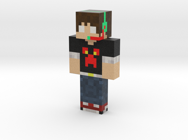char | Minecraft toy in Natural Full Color Sandstone