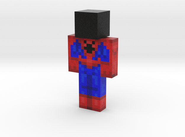 spiderman (1) | Minecraft toy in Natural Full Color Sandstone