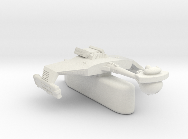 3788 Scale Klingon D5H Light Tactical Transport WE in White Natural Versatile Plastic