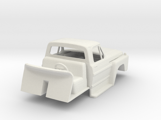 1/64 Late 1970's Ford F600 / F700 Cab with Interio