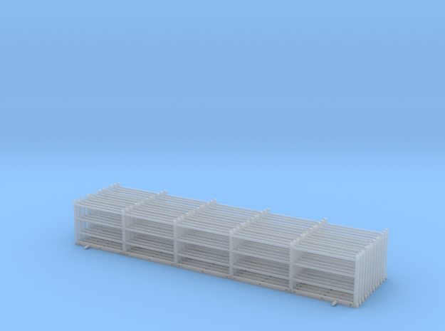 barriere pont modele  marchienne HO version final  in Smooth Fine Detail Plastic: 1:87 - HO