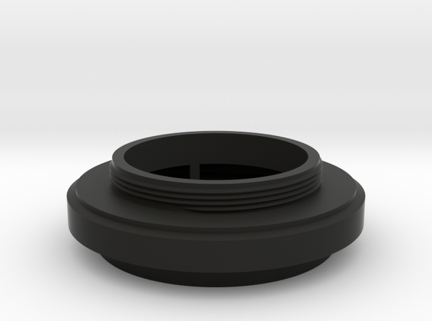 E.Ludwig Meritar 2.9/45 lens adapter to Leica-L(L3 in Black Natural Versatile Plastic
