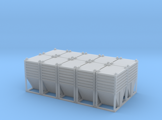 Dolomite Container Set - HOscale in Smooth Fine Detail Plastic