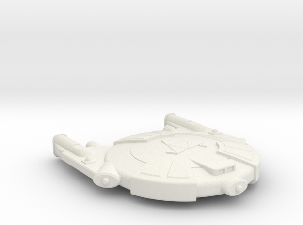 3788 Scale Andromedan Courier Scout SRZ in White Natural Versatile Plastic