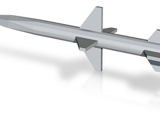 1:24 Miniature American AIM 120 AMRAAM Missile in Tan Fine Detail Plastic