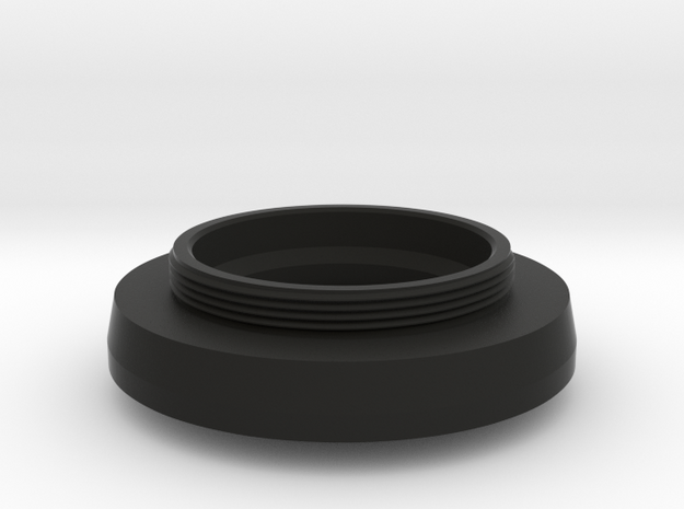 HEXANON 1:2 f=48mm KONISHIROKU lens adapter in Black Natural Versatile Plastic