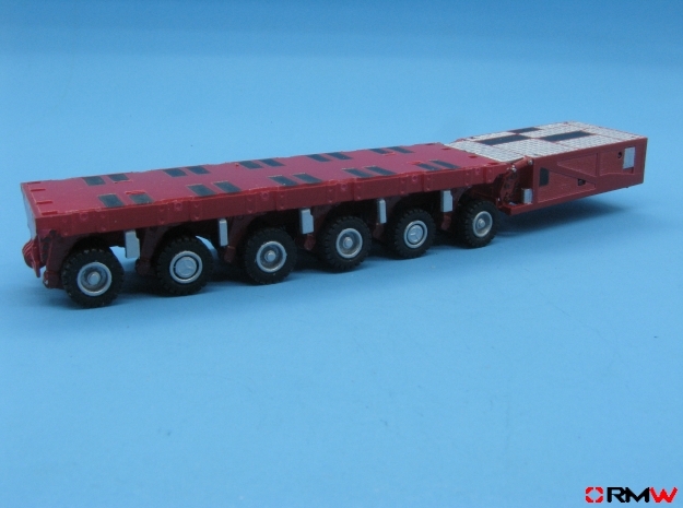 HO/1:87 spmt 6 axle with ppu in Smooth Fine Detail Plastic