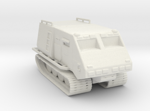 Troup Carrier Landram 160 Scale in White Natural Versatile Plastic