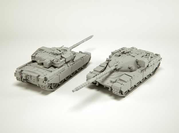 Main Battle Tank Chieftain MK6 Scale: 1:160 in Tan Fine Detail Plastic