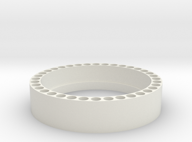 1:1 Apollo RCS Attach Ring in White Natural Versatile Plastic