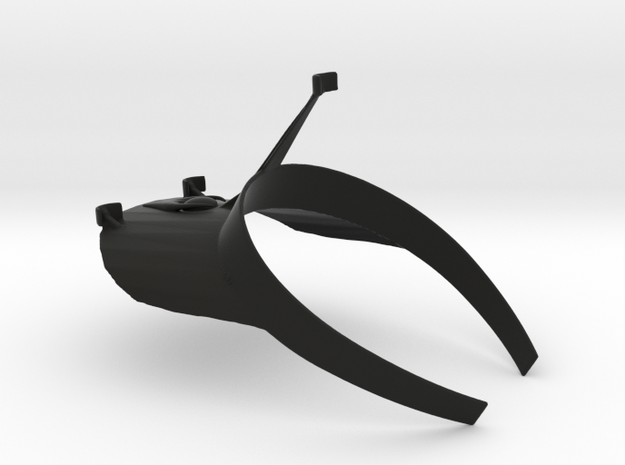 Head Tracking Reflector Cap in Black Natural Versatile Plastic