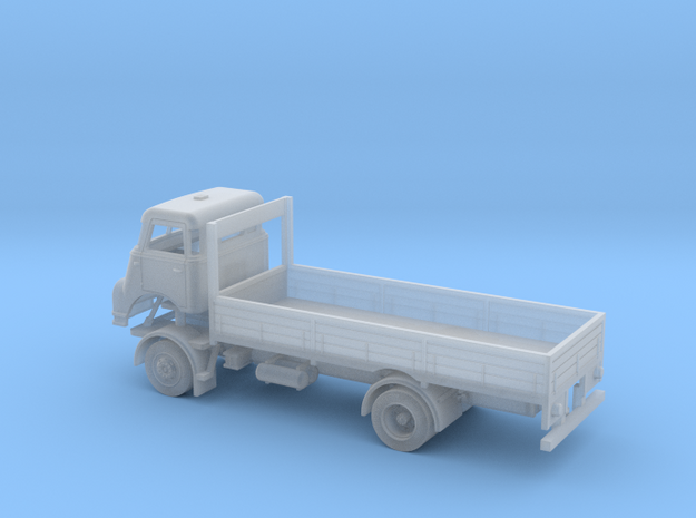TT-scale (1:120) DAF DO 2400 2x4 lorry. in Smooth Fine Detail Plastic