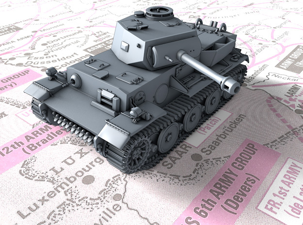 1/72 Pz.Kpfw VI VK36.01 (H) 10.5cm L/28 Tank  in Tan Fine Detail Plastic