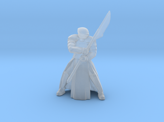 Star Wars Elite Praetorian Guard with Spear figure in Tan Fine Detail Plastic