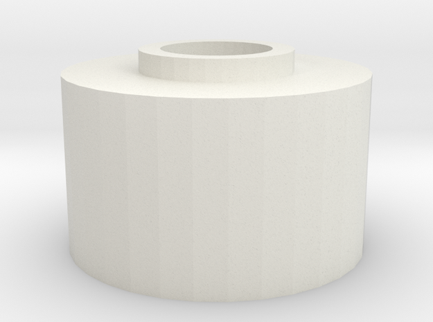 A&K SR25 spacer in White Natural Versatile Plastic