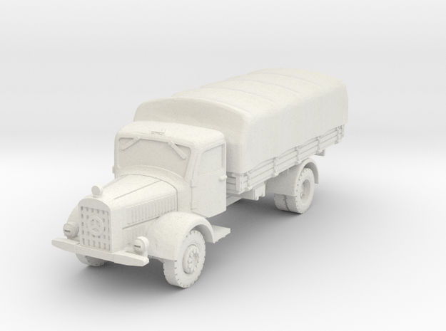Mercedes L4500 A (covered) 1/32 in White Natural Versatile Plastic