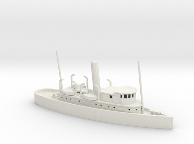 1/350 Scale 125-foot wooden ocean tug Artisan in White Natural Versatile Plastic