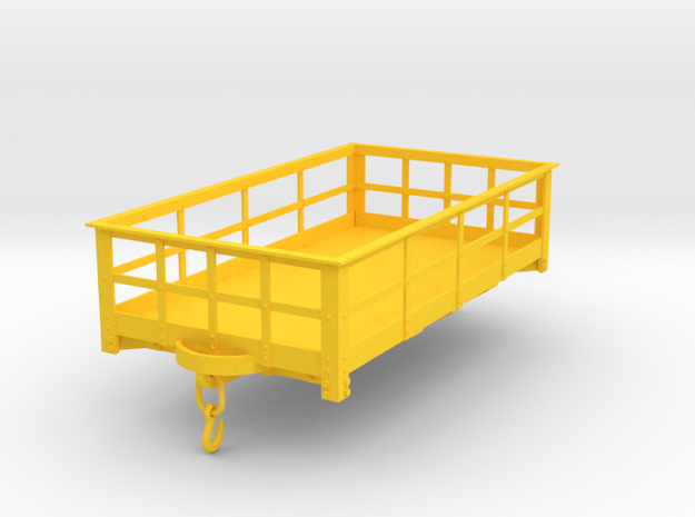 FRC13 Festiniog Railway 3 Ton Slate Wagon (SM32) in Yellow Processed Versatile Plastic