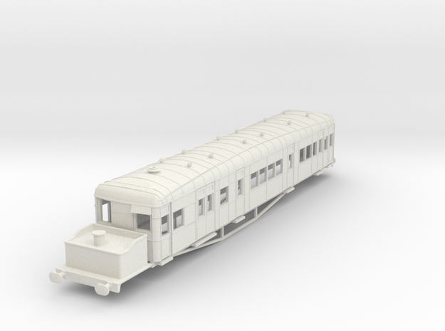 o-87-gsr-clayton-steam-railcar-scheme-A in White Natural Versatile Plastic