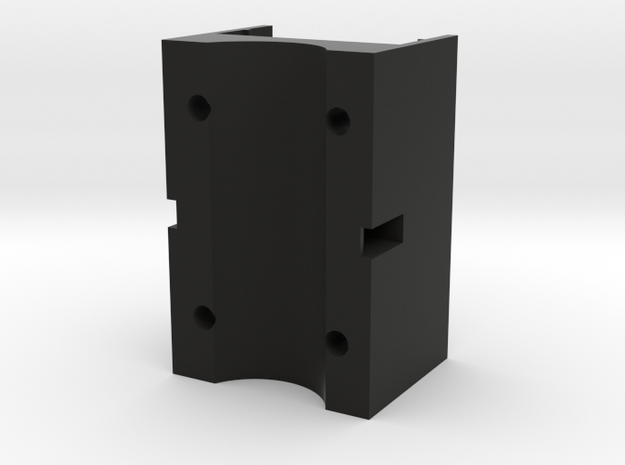 mobius maxi single mount (larger barrel mount) in Black Natural Versatile Plastic