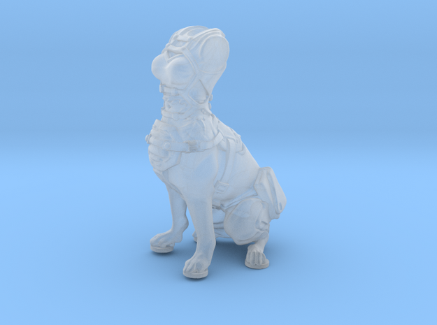 Anthropomorphic female light armor dog taur 1(HSD  in Smooth Fine Detail Plastic
