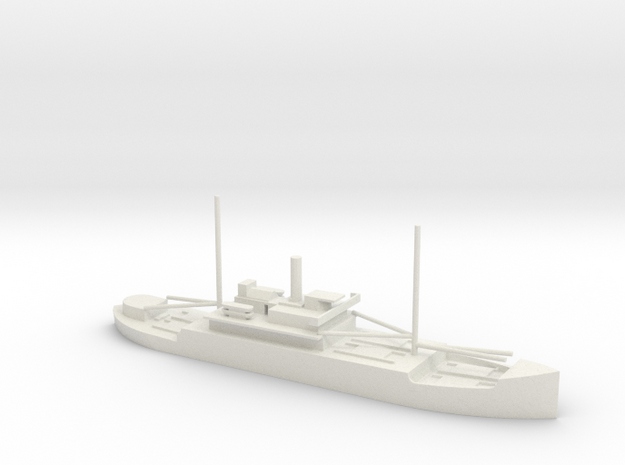 1/700 Scale 4005 ton Wood Cargo Ship SS North Bend in White Natural Versatile Plastic