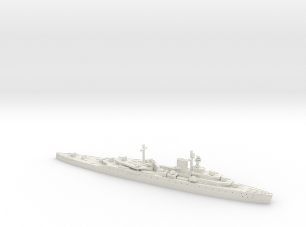 HMS Effingham 1/700 in White Natural Versatile Plastic