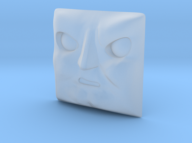 Cranky Face #1 [H0/00] in Tan Fine Detail Plastic