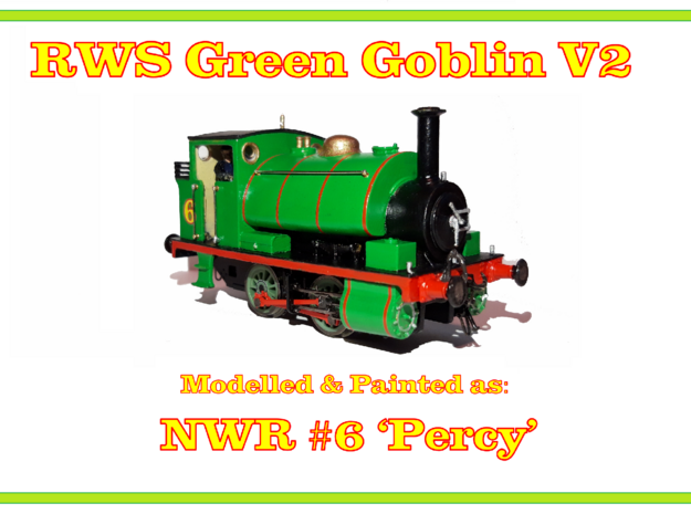 RWS Green Goblin V2 in Smooth Fine Detail Plastic