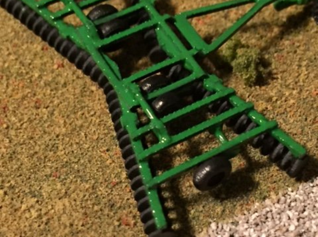 1:160/N-Scale Disc Harrow 2 in Smooth Fine Detail Plastic