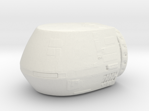 Starfleet Travel Pod  in White Natural Versatile Plastic