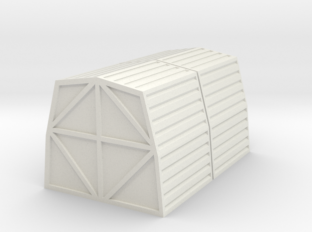 1:72 Cargo Pod x 2 in White Natural Versatile Plastic