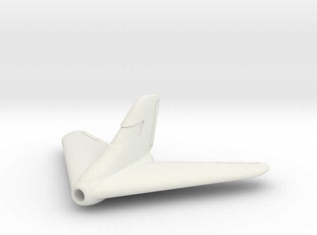 (1:144) Lippisch P15-1 in White Natural Versatile Plastic