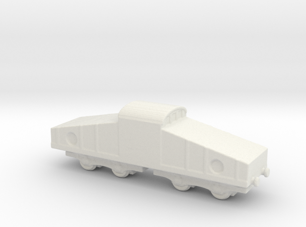 alvf ww1 armoured loco in White Natural Versatile Plastic
