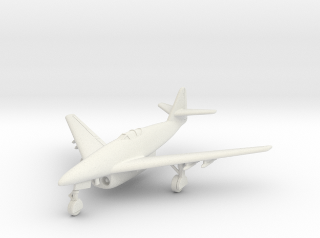 (1:144) Messerschmitt Me 262 DFS design (11/42) in White Natural Versatile Plastic
