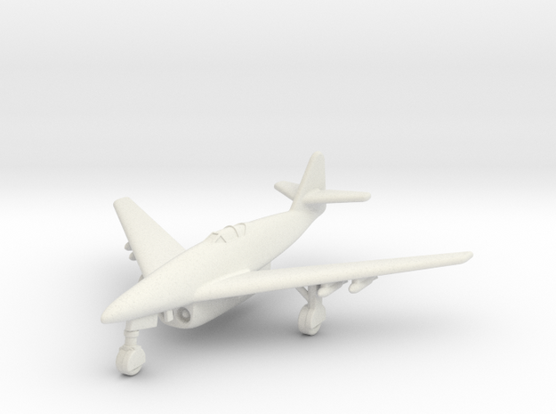 (1:200) Messerschmitt Me 262 DFS design (11/42) in White Natural Versatile Plastic