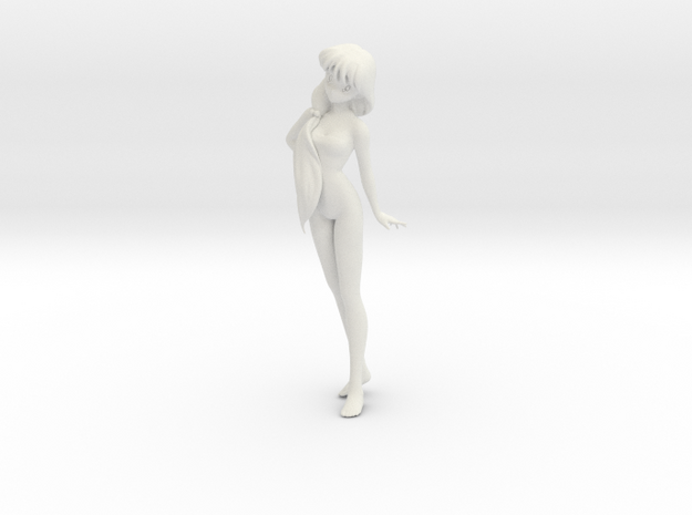 1/8 Sailor Mars Rei in Swimsuit in White Natural Versatile Plastic