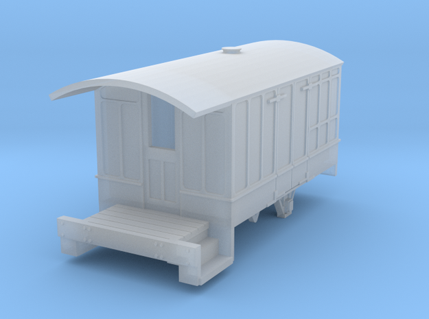 0-152fs-cavan-leitrim-4w-passenger-brakevan-body in Smooth Fine Detail Plastic