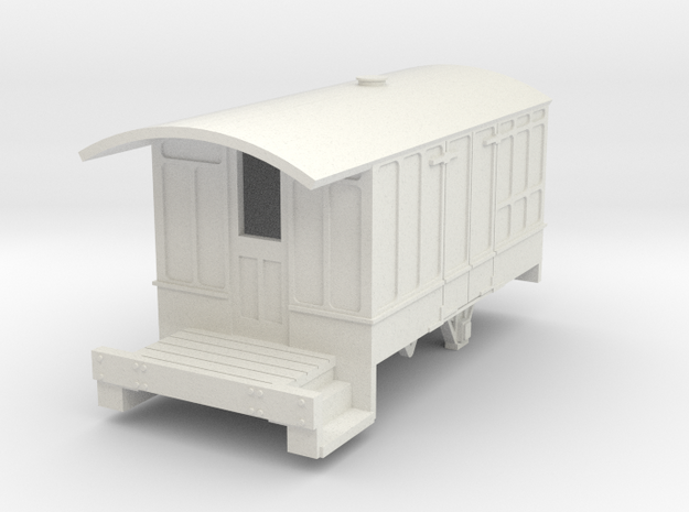 0-100-cavan-leitrim-4w-passenger-brakevan-body in White Natural Versatile Plastic