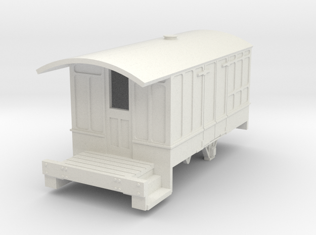 0-97-cavan-leitrim-4w-passenger-brakevan-body in White Natural Versatile Plastic