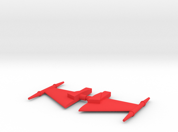 Jetter 1 Wings in Red Processed Versatile Plastic