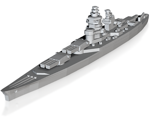 Richelieu class battleship 1/3000 in Tan Fine Detail Plastic
