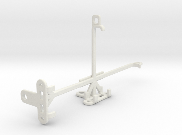 T-Mobile Revvlry+ tripod & stabilizer mount in White Natural Versatile Plastic