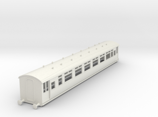 o-87-lnwr-M12-pp-comp-saloon-coach-1 in White Natural Versatile Plastic