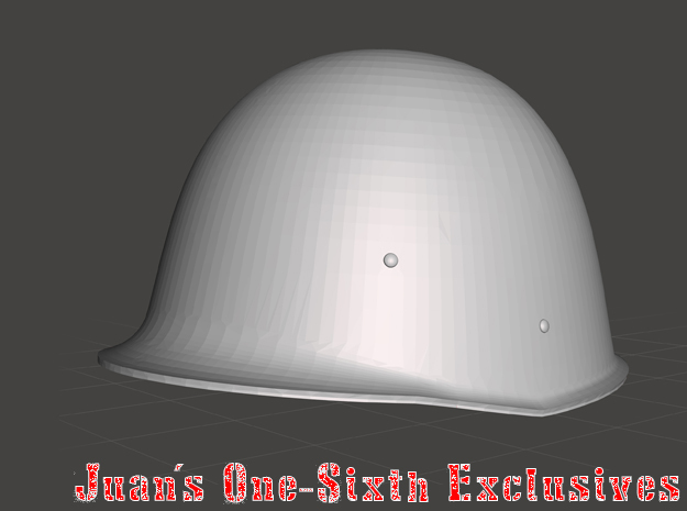 Polish Army Wz.31 Helmet in Tan Fine Detail Plastic